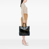 Saint Laurent Large Textured Patent Y Mail Tote Secondhand
