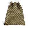 Gucci GG Supreme Drawstring Backpack Secondhand