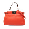 Fendi Micro Leather Peekaboo Satchel Secondhand