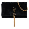 Saint Laurent Medium Suede Monogram Kate Tassel Crossbody Secondhand