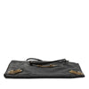 Balenciaga Goatskin Motocross Classic Metallic Edge Clutch Secondhand