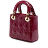 Dior Mini Patent Cannage Lady Dior Secondhand