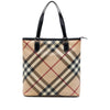 Burberry Supernova Check Coated Canvas Tote Secondhand