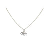 Dior Silver Finish Dangling Letters Pendant Necklace Secondhand