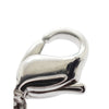 Dior Silver Finish Dangling Letters Pendant Necklace Secondhand
