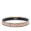 Hermès Narrow Enamel Forest Animals Bangle Bracelet 65 Secondhand
