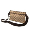 Gucci GG Canvas Double Pocket Belt Bag Secondhand