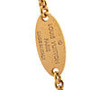 Louis Vuitton Gold Plated LV and Me Letter Y Charm Bracelet Secondhand