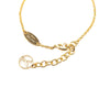 Louis Vuitton Gold Plated LV and Me Letter Y Charm Bracelet Secondhand