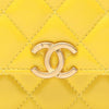 Chanel Mini Lambskin Candy CC Wallet On Chain Secondhand