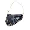 Dior Mini Canvas Camouflage Saddle Pochette Secondhand