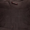 Fendi Zucca Trimmed Coated Canvas Mixed Media Boston Bag Secondhand