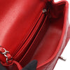 Chanel CHANEL Mini Matelasse Shoulder Bag leather Calfskin (cowhide) Red Used Women Secondhand