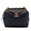 Secondhand Chanel Mini CC Quilted Lambskin Bowling Bag