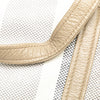 Balenciaga Medium Woven Calfskin Barbes East West Shopper Bag Secondhand
