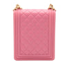 Chanel Quilted Lambskin North South Boy Flap Secondhand