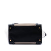 Celine Mini Tricolor Leather Luggage Tote Secondhand