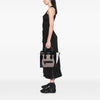 Celine Mini Tricolor Leather Luggage Tote Secondhand