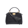 Fendi Mini Leather Peekaboo Iconic Satchel Secondhand