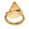 Louis Vuitton Gold Plated and Resin Love Boat Cocktail Ring Secondhand