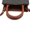 Celine Mini Triomphe Coated Canvas Vertical Cabas Satchel Secondhand
