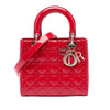 Dior Medium Patent Cannage Lady Dior Secondhand