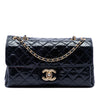 Chanel CC Quilted Aged Glazed Calfskin Accordion Flap Secondhand