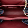 Chanel CC Quilted Aged Glazed Calfskin Accordion Flap Secondhand