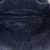 Miu Miu Matelasse Embroidered Denim Shoulder Bag Secondhand