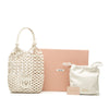 Miu Miu Nappa Macrame Bucket Bag Secondhand
