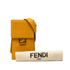 Fendi Leather Baguette Phone Crossbody Secondhand