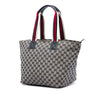 Gucci GG Canvas Web Tote Secondhand