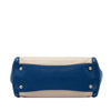 Prada Saffiano Cuir Trimmed Canapa Satchel Secondhand