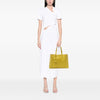 Bottega Veneta Leather Intrecciomirage Butterfly Tote Secondhand