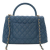 Chanel Small Quilted Caviar Coco Top Handle Bag Secondhand