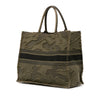 Dior Large Embroidered Canvas Camouflage Book Tote Secondhand