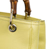 Gucci Small Calfskin Bamboo Shopper Satchel Secondhand