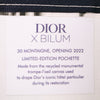 Dior Limited Edition Bilum Trompe Loeil Canvas 30 Montaigne Pochette Secondhand
