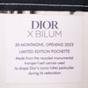 Dior Limited Edition Bilum Trompe Loeil Canvas 30 Montaigne Pochette Secondhand