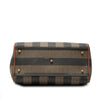 Fendi Pequin Coated Canvas Boston Bag Secondhand