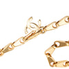 Chanel Gold Plated CC Pendant Necklace Secondhand