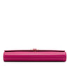 Secondhand Saint Laurent Leather Chyc Ligne Clutch