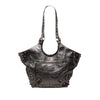 Balenciaga Medium Metallic Crinkled Lambskin Le Cagole Carry All Tote Secondhand