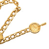 Chanel Gold Plated 31 Rue Cambon Medallion Chain Belt Secondhand