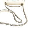 Secondhand Prada Saffiano Cuir Monochrome Robot Patches Envelope Chain Flap