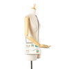 Secondhand Prada Saffiano Cuir Monochrome Robot Patches Envelope Chain Flap