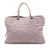 Chanel Large CC Quilted Denim Tote Secondhand