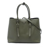 Prada Large Saffiano Cuir Double Handle Satchel Secondhand