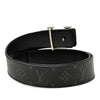 Secondhand Louis Vuitton Monogram Eclipse LV Initiales Reversible Belt