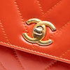 Chanel Mini Chevron Lambskin Coco Top Handle Bag Secondhand